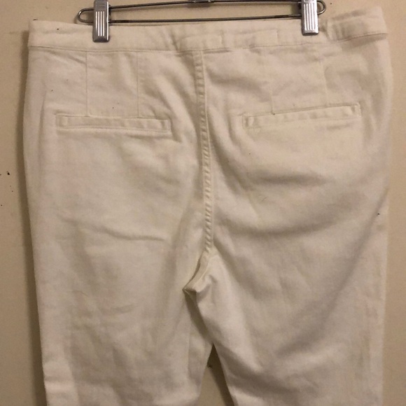 Anthropologie Pilcro and The LetterPress White High-Rise Denim Leggings - Picture 6 of 9